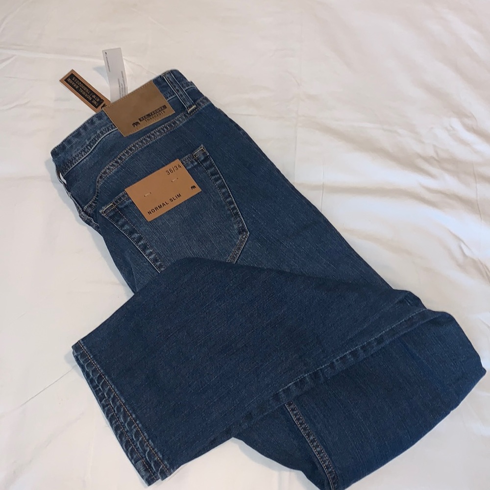 The Normal Brand Men’s Medium Blue Jeans - “Normal Slim”.